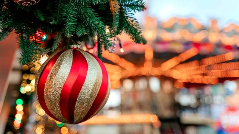 Decoración para centros comerciales en navidad la Decoteca Bolas de navidad para el árbol de navidad